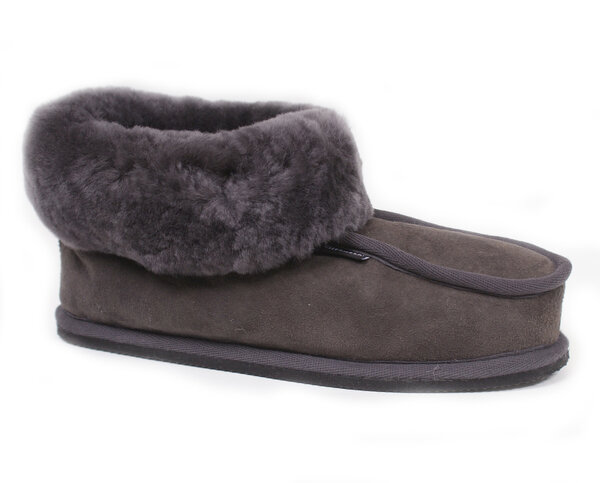 Shepherd pantoffels Lena Asphalt