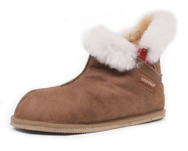 Shepherd pantoffels Bella Antique Cognac