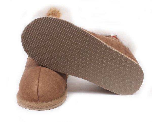 Shepherd pantoffels Bella Antique Cognac