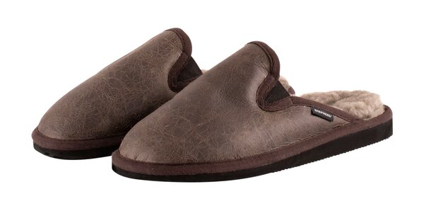 Shepherd pantoffels Adam Stone Oiled Antique