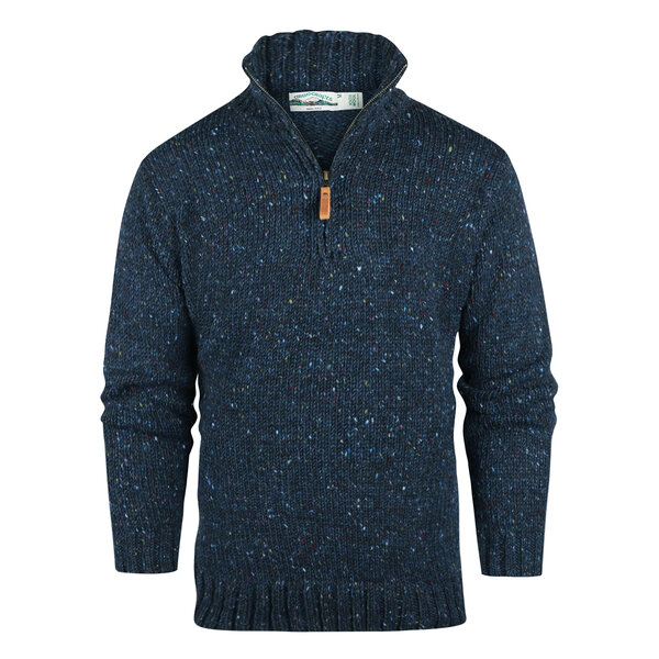 Aran Crafts Wollen Trui Kilcar Denim Aran Crafts Wollen Trui Kilcar Denim