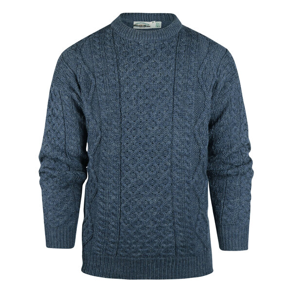 Aran Crafts (Uniseks) Wollen Kabeltrui Inis Mõr Caspian Aran Crafts (Uniseks) Wollen Kabeltrui Inis Mõr Caspian