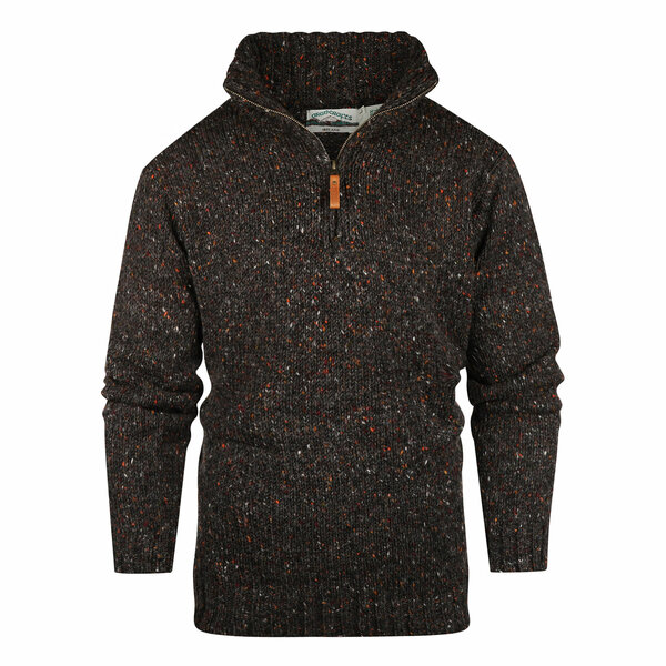 Aran Crafts Wollen Trui Kilcar Graphite Aran Crafts Wollen Trui Kilcar Graphite