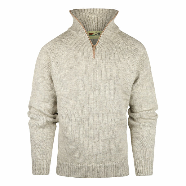 Highland Club Wollen Schipperstrui Light Grey Welsh Highland Club Wollen Schipperstrui Light Grey Welsh