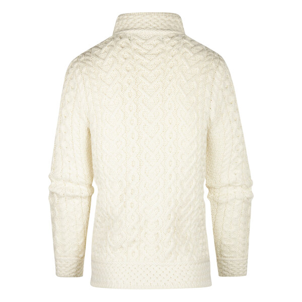 Aran Crafts Wollen Coltrui The Hearts Natural