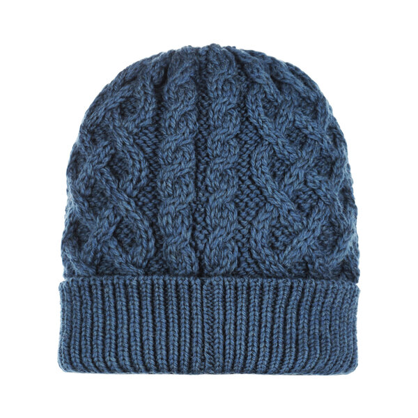 Aran Crafts Wollen (unisex) Muts Mallard Mix