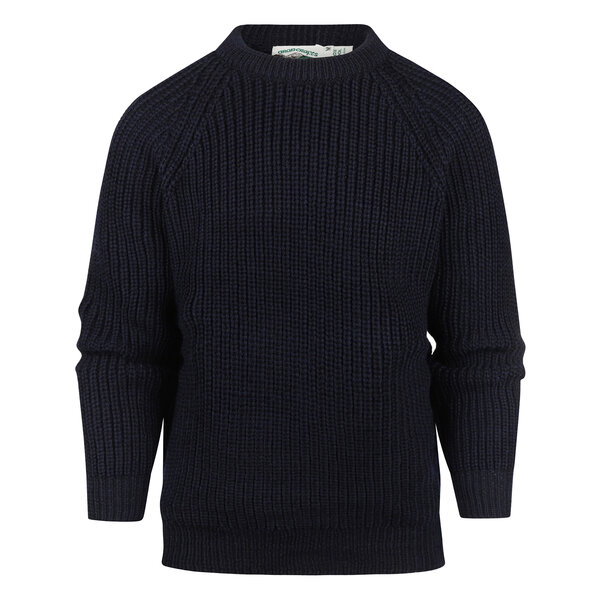 Aran Crafts (Uniseks) Wollen Trui The Fisherman Navy Aran Crafts (Uniseks) Wollen Trui The Fisherman Navy