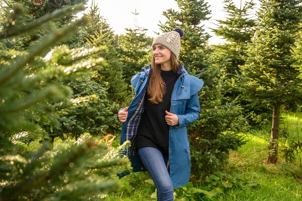 Lighthouse Outrider 3/4 Lange Regenjas Deep Sea