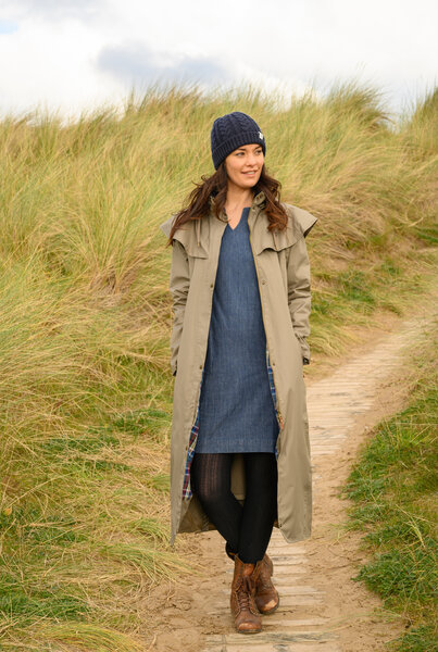 Lighthouse Outback Lange Regenjas Fawn