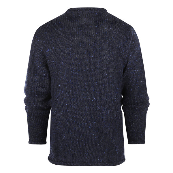 Aran Crafts Wollen trui Glenties Navy