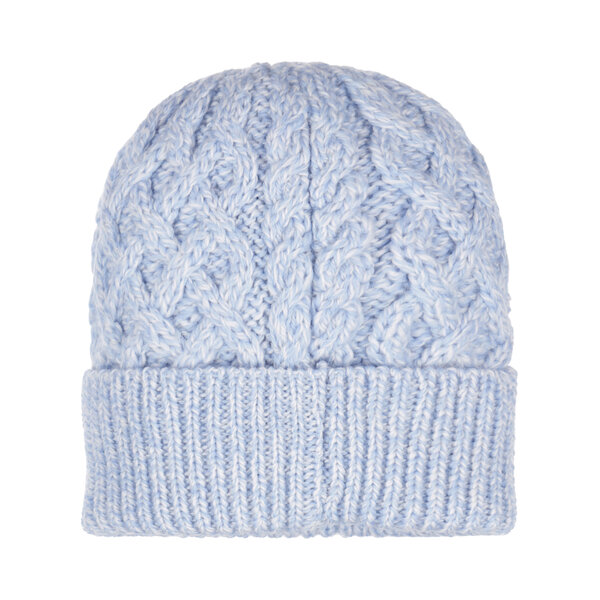 Aran Crafts Wollen (unisex) Muts Ice Marl