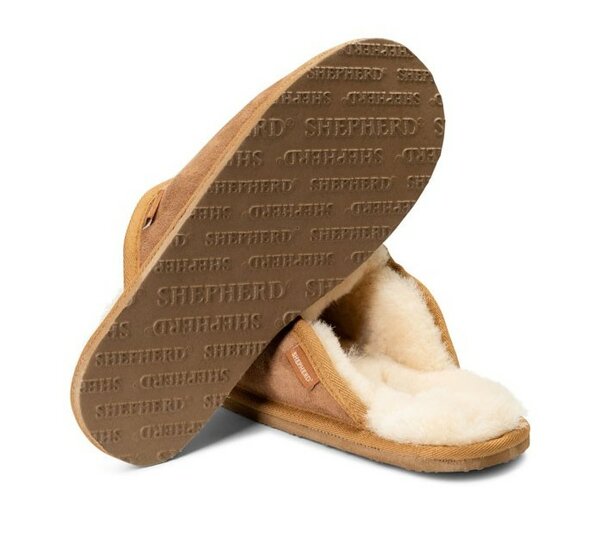 Shepherd pantoffels Terry Chestnut
