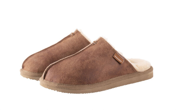 Shepherd pantoffels Karla Antique Cognac
