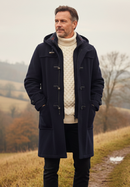 London Tradition Houtje Touwtje Jas Martin Navy