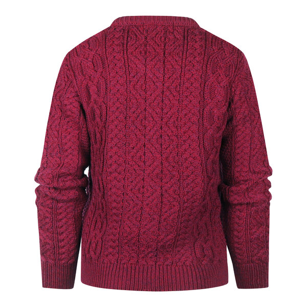 Aran Crafts Wollen Vest Tramore Fuchsia