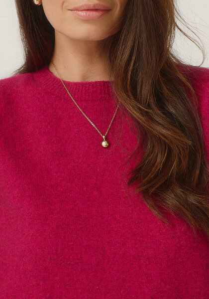 MerinoMink wollen trui Mia - Lupin