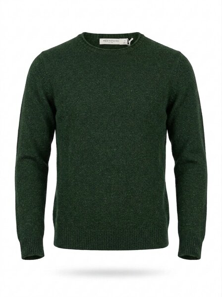 MerinoMink wollen trui Classic Crew - Matipo