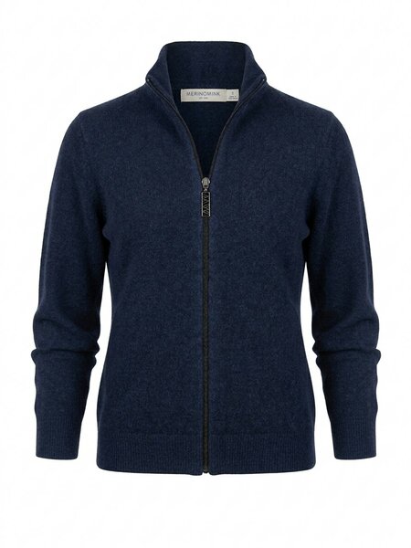 MerinoMink wollen vest Jaya - Zephyr