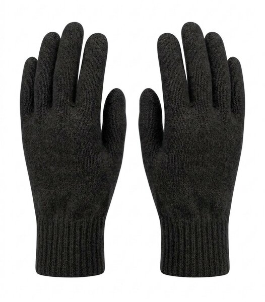 MerinoMink wollen handschoenen - Jet