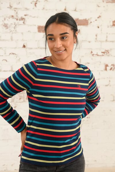 Lighthouse Shirt Causeway Apple - Red Stripe