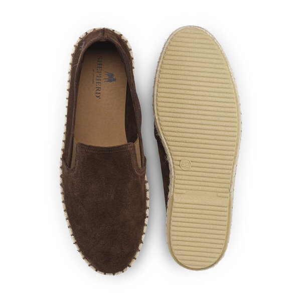 Shepherd Espadrille Jan Brown Suéde