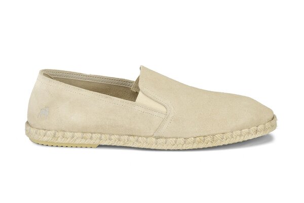 Shepherd Espadrille Jan Light Beige Suéde