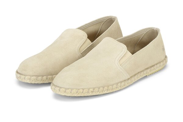 Shepherd Espadrille Jan Light Beige Suéde