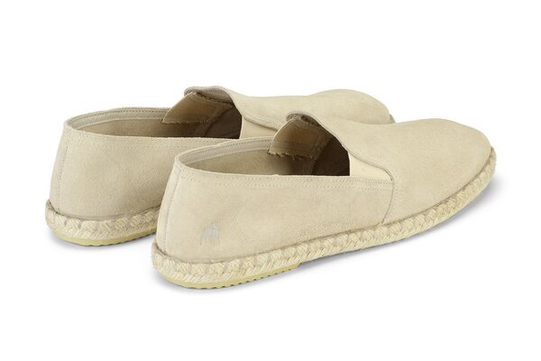 Shepherd Espadrille Jan Light Beige Suéde