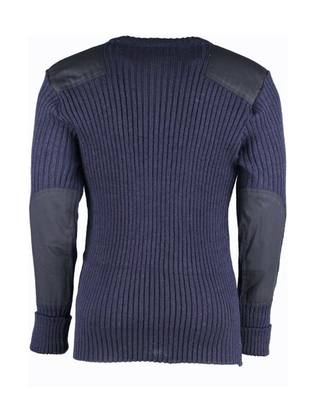 Wollen Leger Trui York Navy