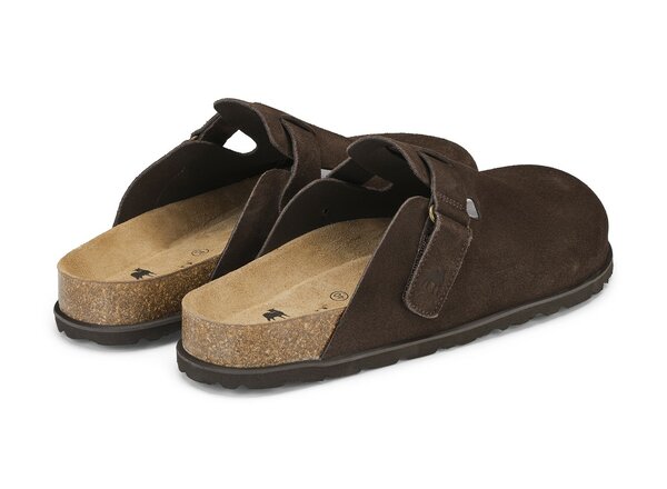 Shepherd sandaal Roma Brown Suède