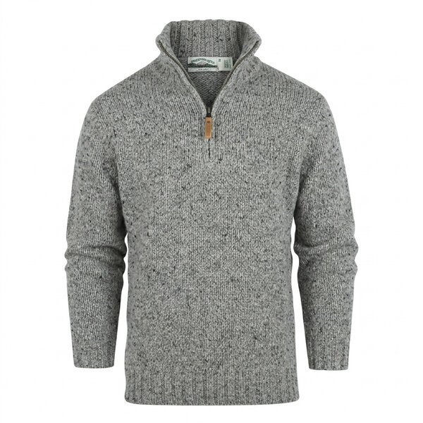Aran Crafts Wollen Trui Kilcar Grey