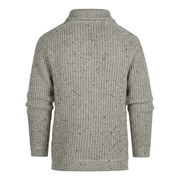 Aran Crafts (Uniseks) Wollen Vest Slane Oatmeal