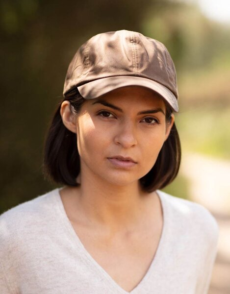 Walker en Hawkes Bransford Wax Baseball Cap Beige