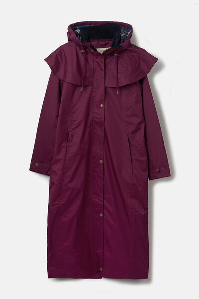 Lighthouse Outback Lange Regenjas Plum