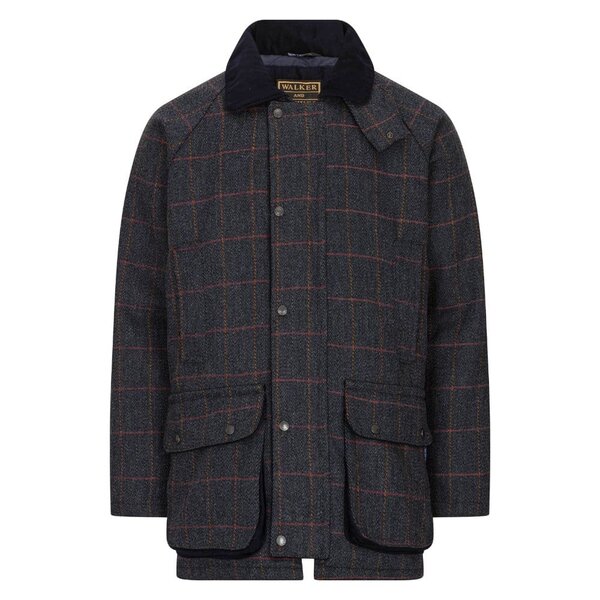 Walker and Hawkes Derby Tweed Jas Blue