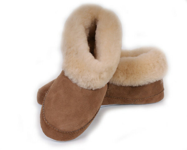 Shepherd pantoffels Emmy Chestnut