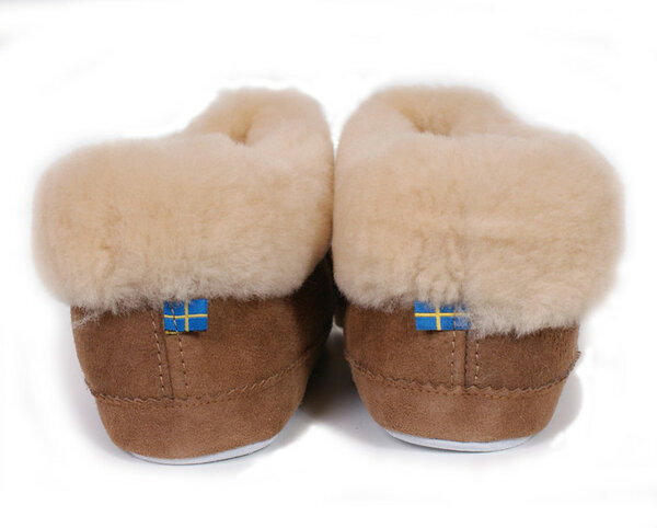 Shepherd pantoffels Emmy Chestnut